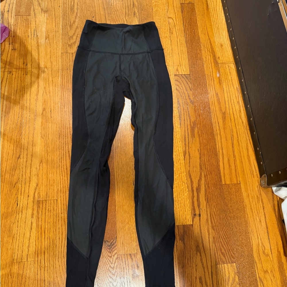 Lululemon Black High-Waist Athletic Leggings
